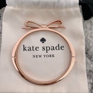 ♠️Kate Spade♠️ Rose Gold Bow Bracelet